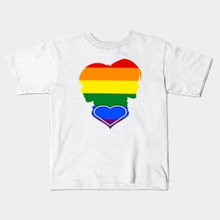 LGBT love couple Kids T-Shirt